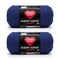 Red Heart Super Saver Jumbo Royal Yarn - 2 Pack of 396g/14oz - Acrylic - 4 Medium (Worsted) - 744 Yards - Knitting/Crochet